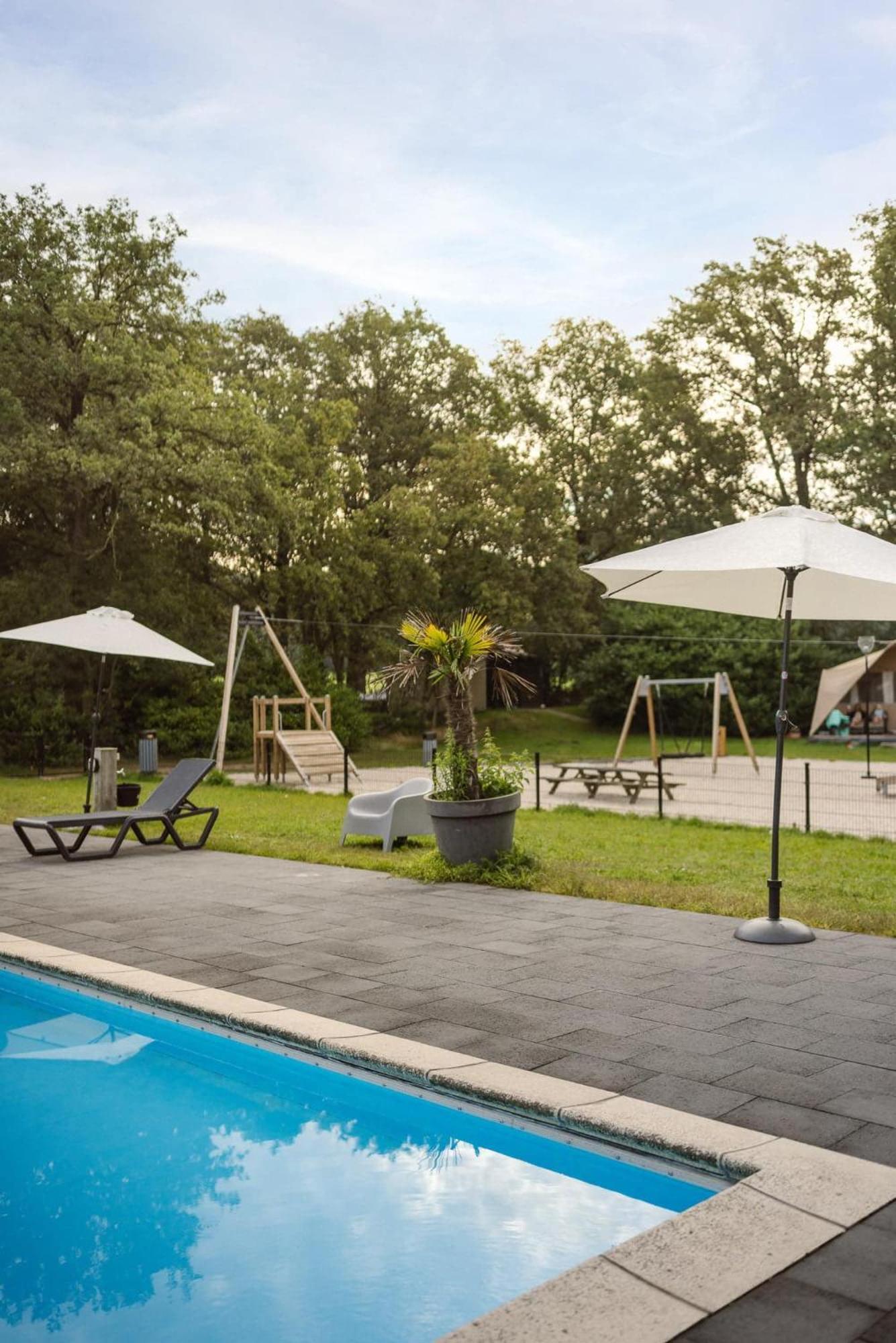 Zicht Op Twente - Spa Lodges 马尔克洛 外观 照片
